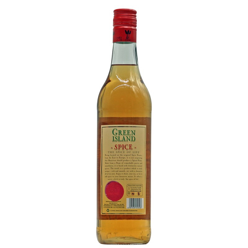 Green Island Spiced Gold Rum 0,7 L 37,5% vol Green Island Spiced Gold Rum 0,7 L 37,5% vol