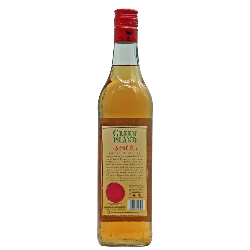 Green Island Spiced Gold Rum 0,7 L 37,5% vol