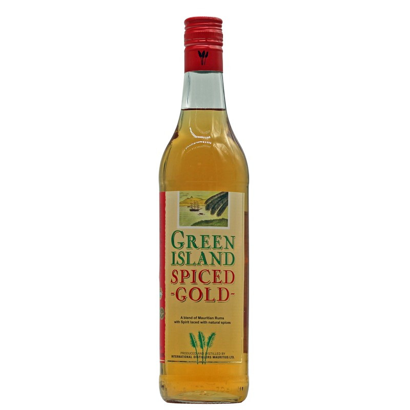 Green Island Spiced Gold Rum 0,7 L 37,5% vol Green Island Spiced Gold Rum 0,7 L 37,5% vol