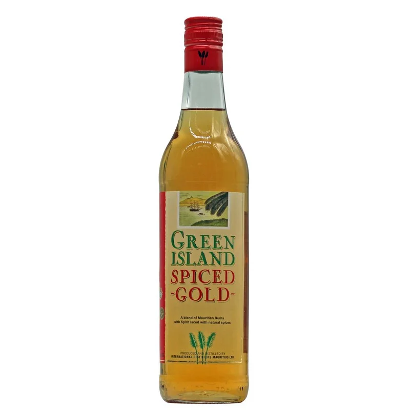 Green Island Spiced Gold Rum 0,7 L 37,5% vol