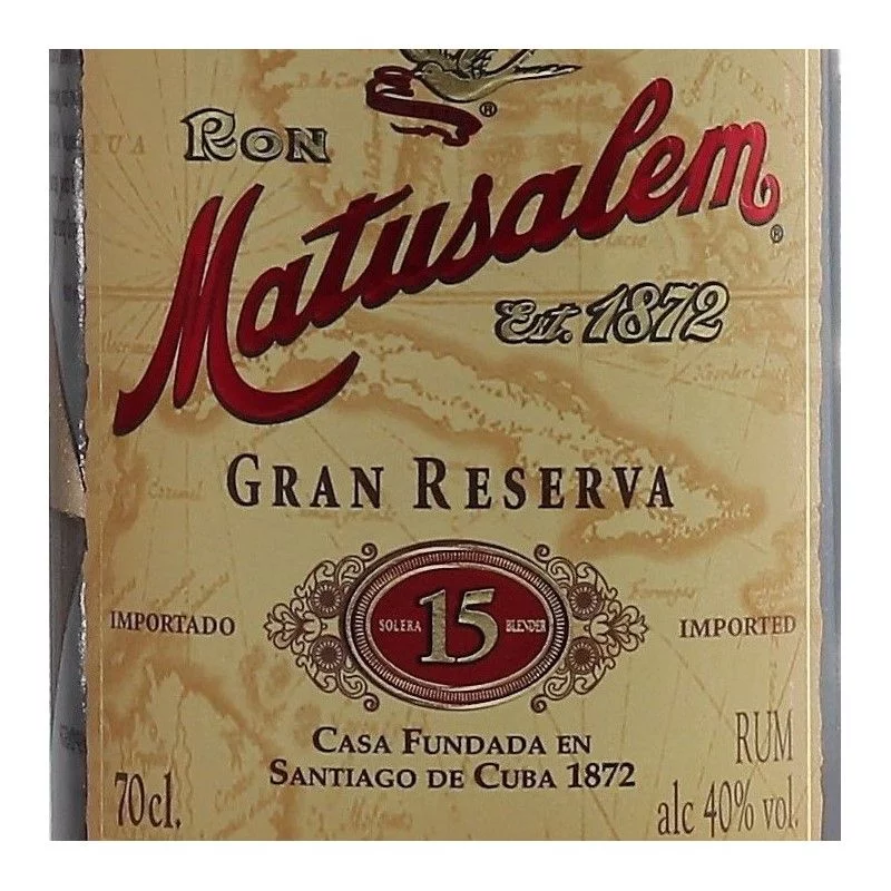 Ron Matusalem Gran Reserva 15 Solera 0,7 L 40%vol