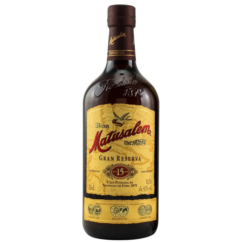 Ron Matusalem Gran Reserva 15 Solera 0,7 L 40%vol Ron Matusalem Gran Reserva 15 Solera 0,7 L 40%vol