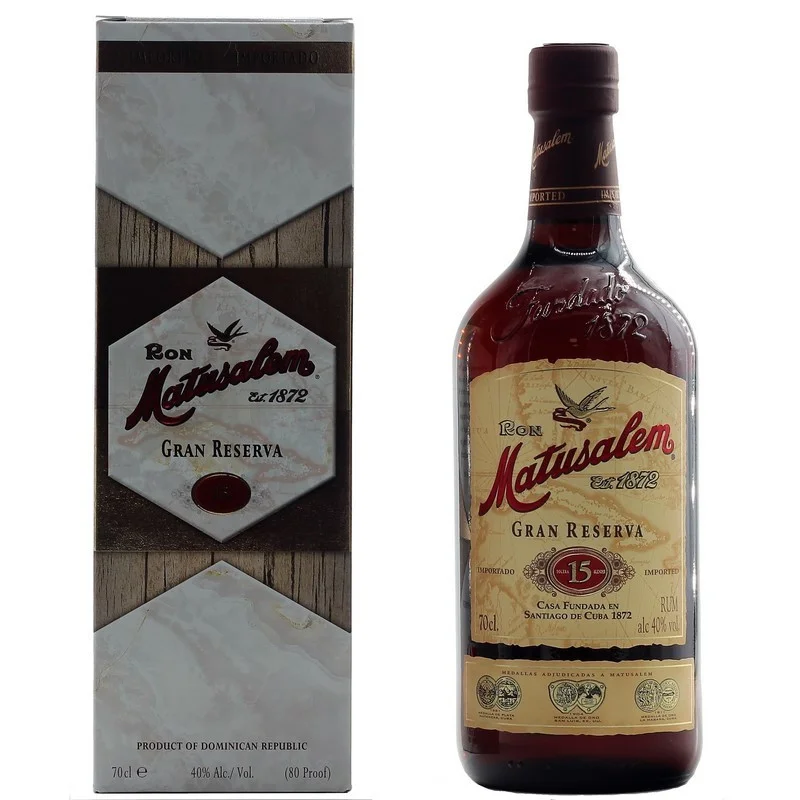 Ron Matusalem Gran Reserva 15 Solera 0,7 L 40%vol Ron Matusalem Gran Reserva 15 Solera 0,7 L 40%vol