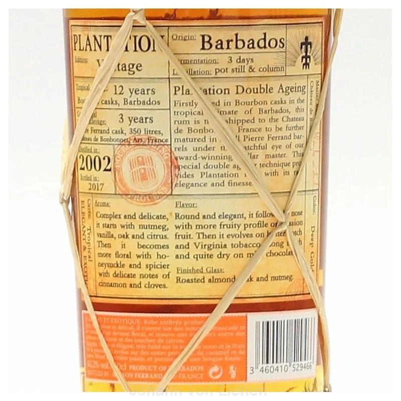 Plantation Rum Barbados Old Reserve Jg. 0,7 L 42%vol