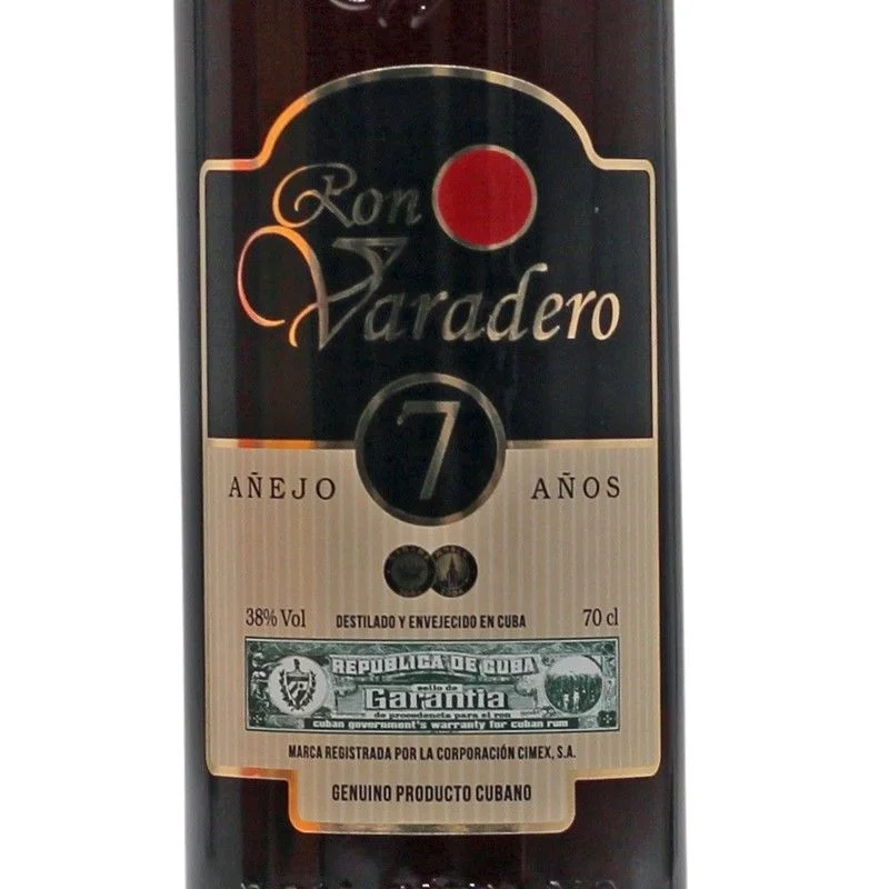 Ron Varadero Anejo 7 Jahre 0,7 L 38% vol Ron Varadero Anejo 7 Jahre 0,7 L 38% vol