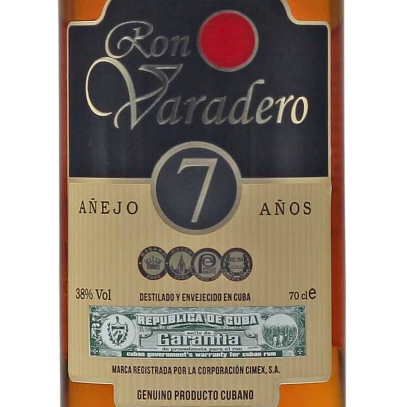 Ron Varadero Anejo 7 Jahre Rum 0,7 L 38 % vol