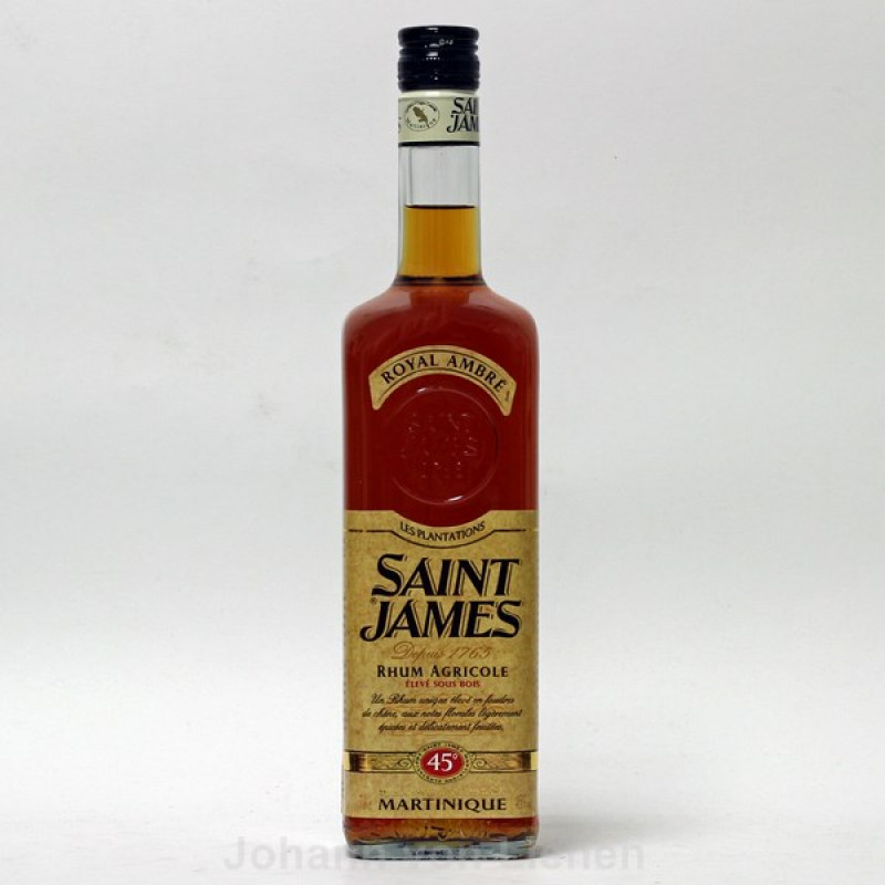 Saint James Rum Royal Ambre 0,7 L 45%vol Saint James Rum Royal Ambre 0,7 L 45%vol