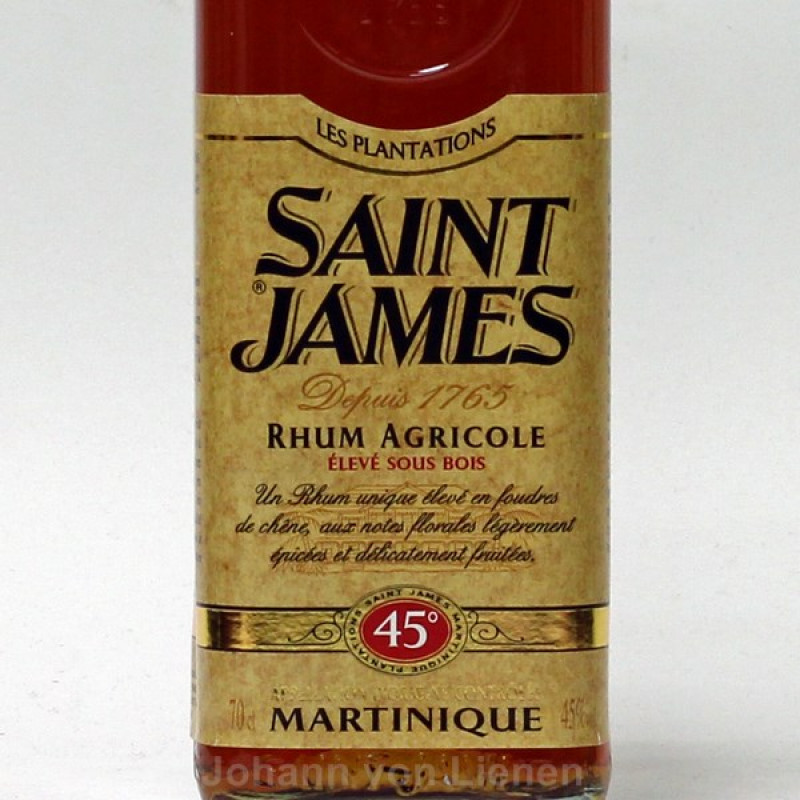Saint James Rum Royal Ambre 0,7 L 45%vol Saint James Rum Royal Ambre 0,7 L 45%vol