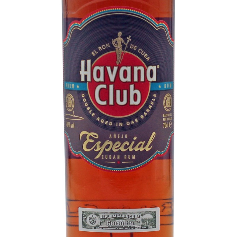 Havana Club Anejo Especial Rum 0,7 L 40% vol Havana Club Anejo Especial Rum 0,7 L 40% vol