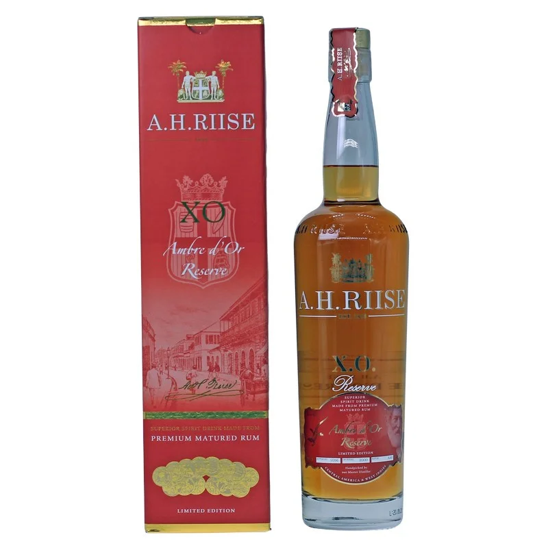 A.H. Riise XO Ambre d'Or Reserve 0,7 L 42%vol A.H. Riise XO Ambre d'Or Reserve 0,7 L 42%vol