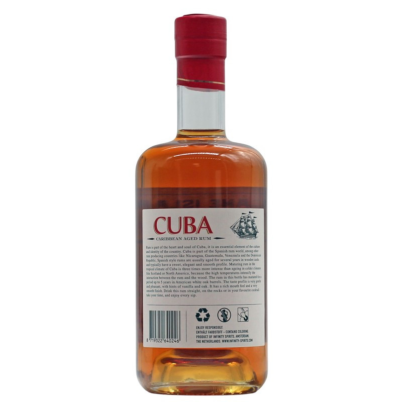 Cane Island Cuba Single Island Blend Rum 0,7 L 40% vol Cane Island Cuba Single Island Blend Rum 0,7 L 40% vol