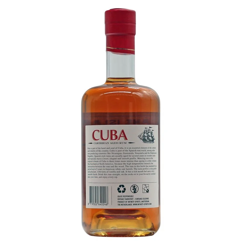 Cane Island Cuba Single Island Blend Rum 0,7 L 40% vol