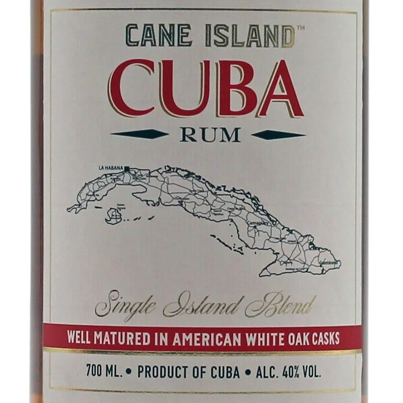 Cane Island Cuba Single Island Blend Rum 0,7 L 40% vol