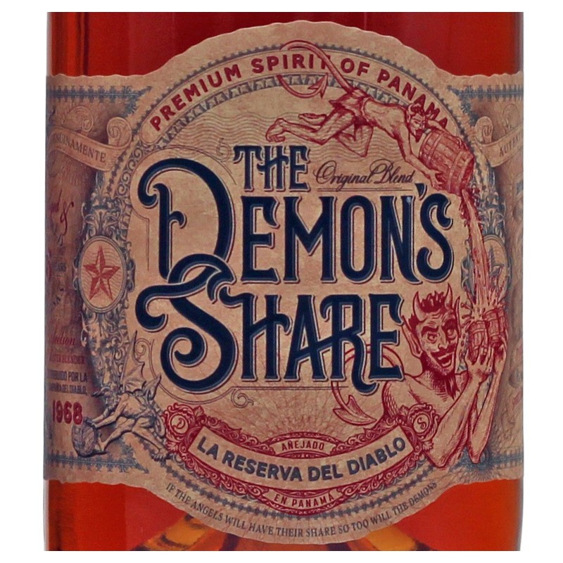 The Demons Share Premium Spirit of Panama 0,7 L 40% vol