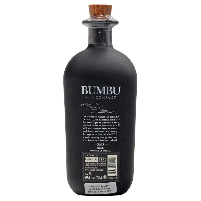 Bumbu XO 0,7 L 40% vol Bumbu XO 0,7 L 40% vol