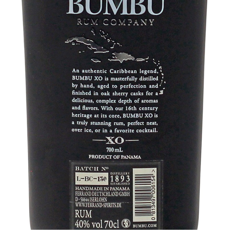 Bumbu XO 0,7 L 40% vol
