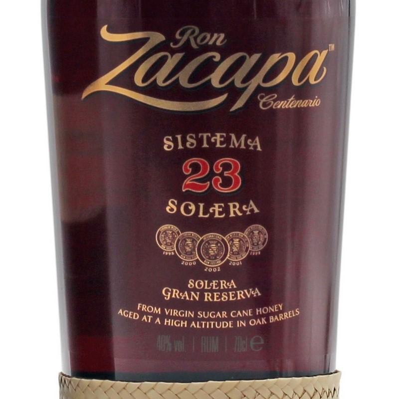 Ron Zacapa Centenario 23 Solera 0,7 L 40% Ron Zacapa Centenario 23 Solera 0,7 L 40%