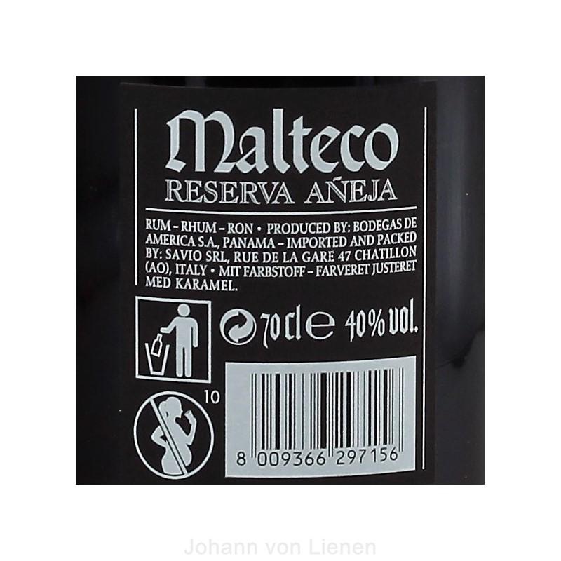 Ron Malteco Rum 10 Jahre 0,7 L 40%vol Ron Malteco Rum 10 Jahre 0,7 L 40%vol
