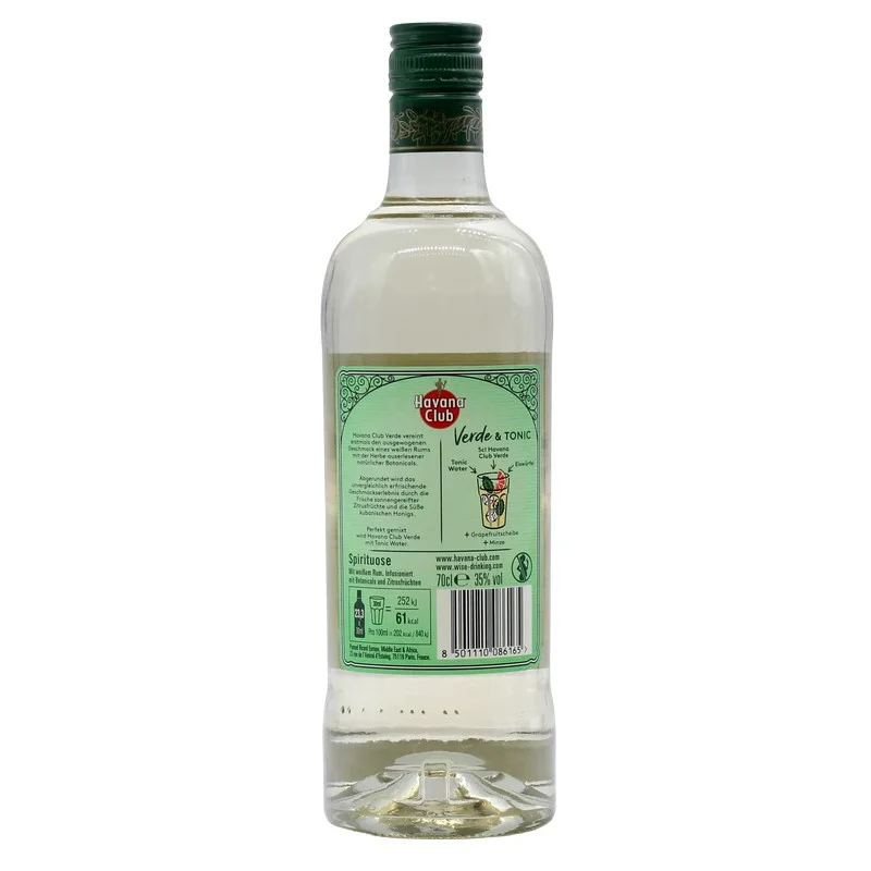 Havana Club Verde 0,7 L 35% vol Havana Club Verde 0,7 L 35% vol
