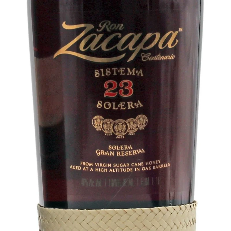 Ron Zacapa Centenario 23 Solera 1 L 40% vol Ron Zacapa Centenario 23 Solera 1 L 40% vol
