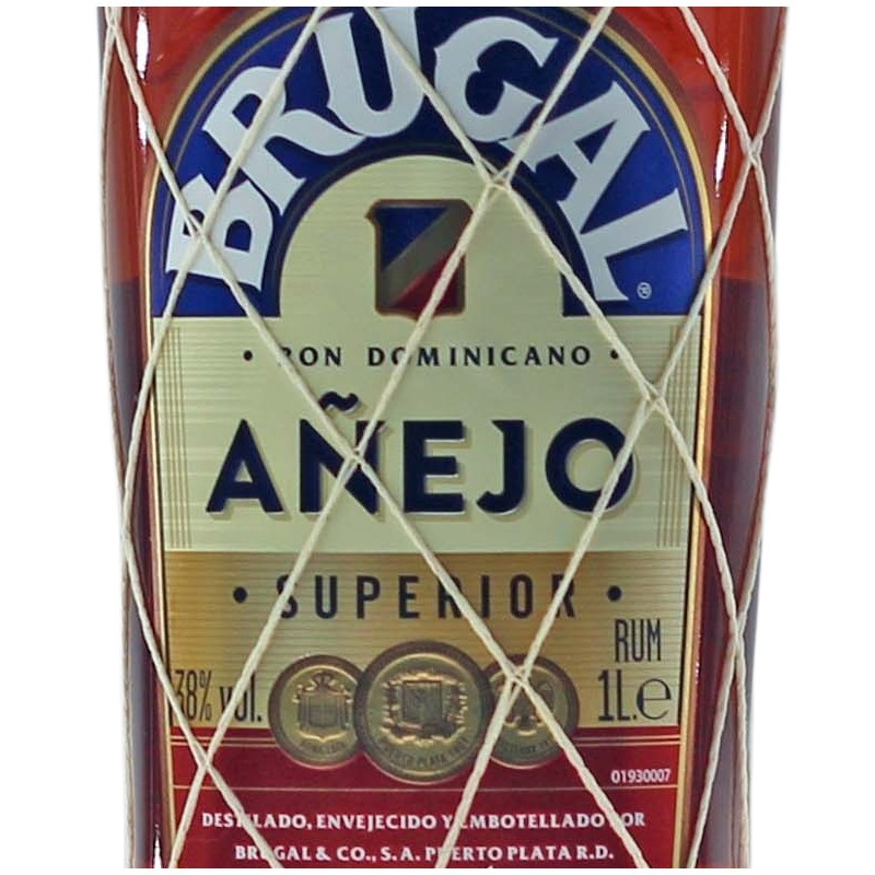Ron Brugal Anejo Superior Rum 1 Liter 38 % vol Ron Brugal Anejo Superior Rum 1 Liter 38 % vol