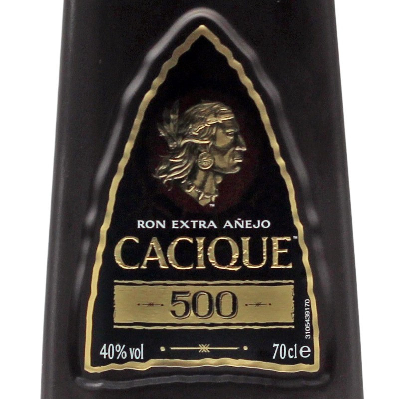Cacique 500 Extra Anejo Rum 0,7 L 40% vol Cacique 500 Extra Anejo Rum 0,7 L 40% vol