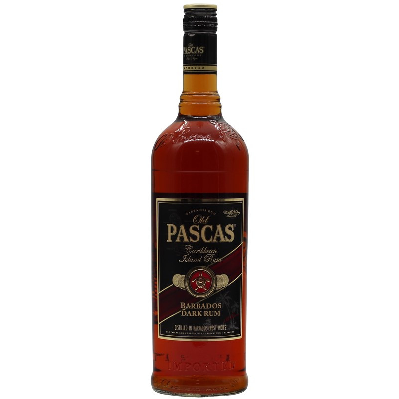Old Pascas Barbados Dark Rum 1 Liter 37,5% vol