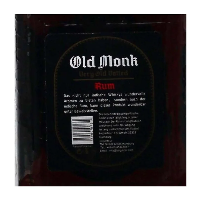 Old Monk Rum 7 Jahre 1 L 42,8 % vol