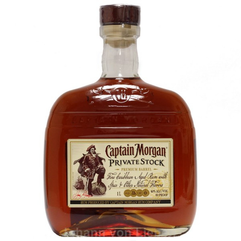 Captain Morgan Private Stock 1 L 40% vol Captain Morgan Private Stock 1 L 40% vol