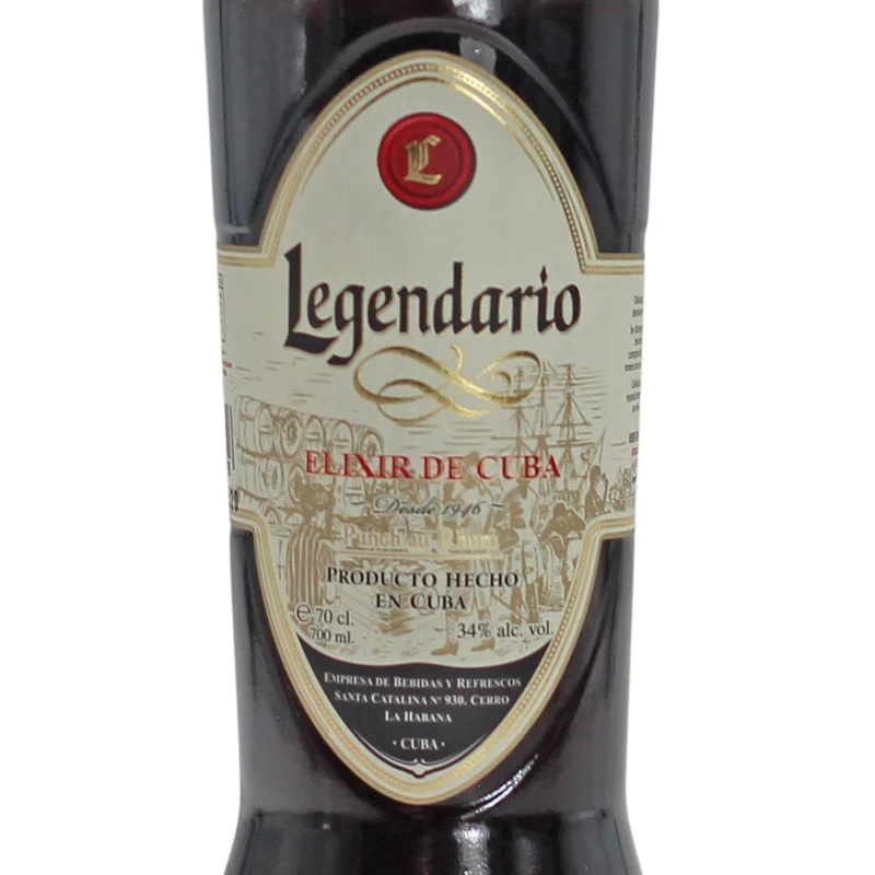 Legendario Elixir de Cuba 0,7 L 34% vol Legendario Elixir de Cuba 0,7 L 34% vol