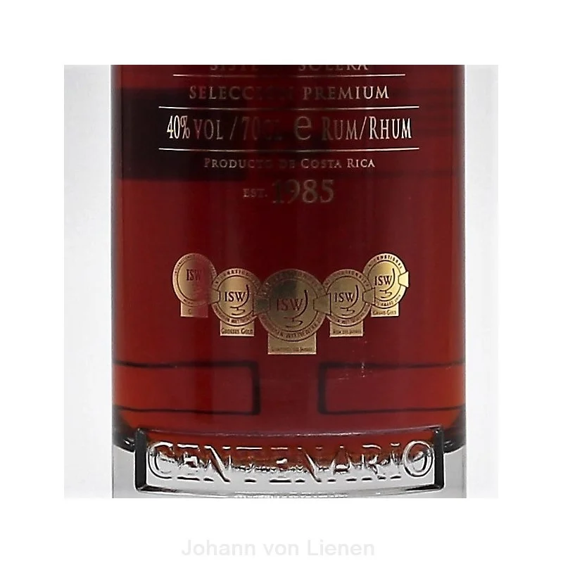 Ron Centenario Fundacion Rum 20 Jahre 0,7 L 40% vol