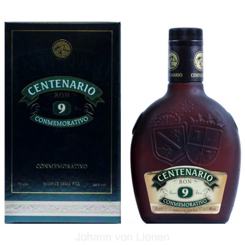 Ron Centenario Rum Conmemorativo 9 Anos 0,7 L 40% Ron Centenario Rum Conmemorativo 9 Anos 0,7 L 40%