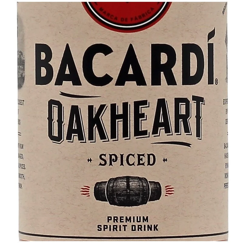 Bacardi Oakheart Spiced Spirit 0,7 L 35% vol