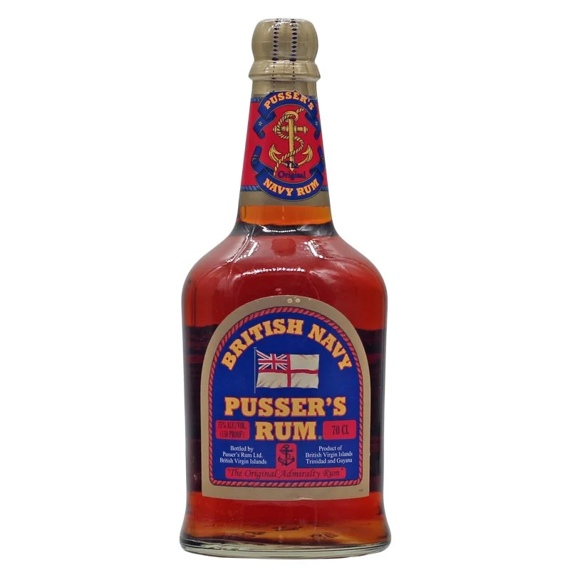 Pussers British Navy Rum Overproof 0,7 L 75% vol Pussers British Navy Rum Overproof 0,7 L 75% vol