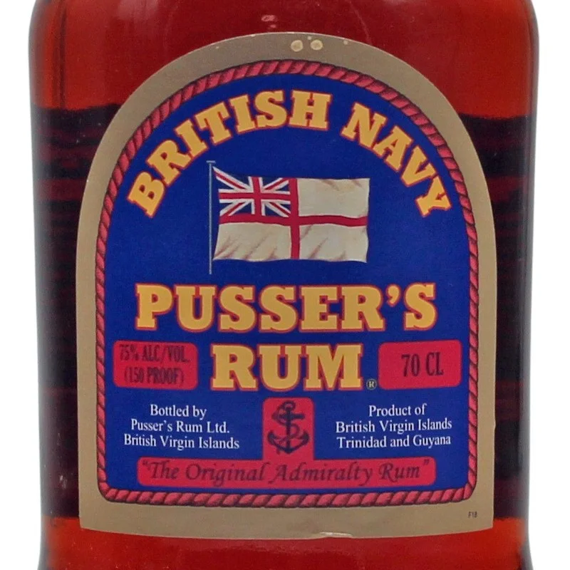 Pussers British Navy Rum Overproof 0,7 L 75% vol Pussers British Navy Rum Overproof 0,7 L 75% vol