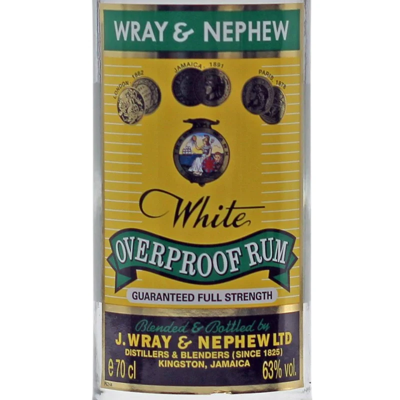 Wray & Nephew White Overproof Rum 0,7 L 63% vol