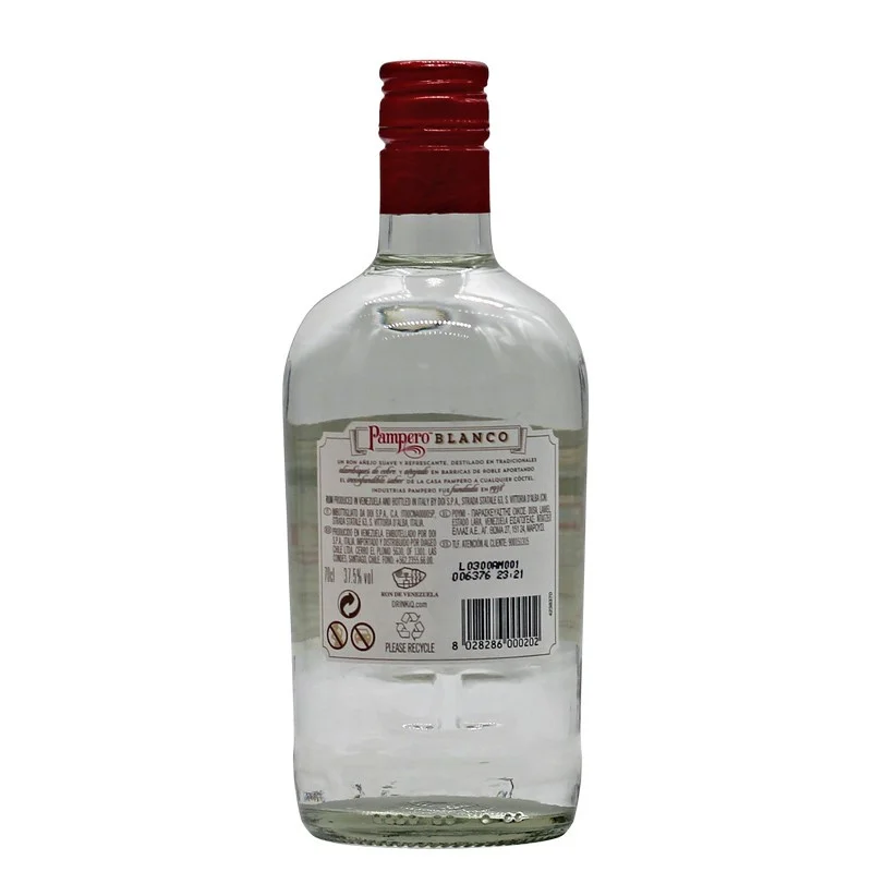 Pampero Blanco 0,7 L 37,5% vol Pampero Blanco 0,7 L 37,5% vol