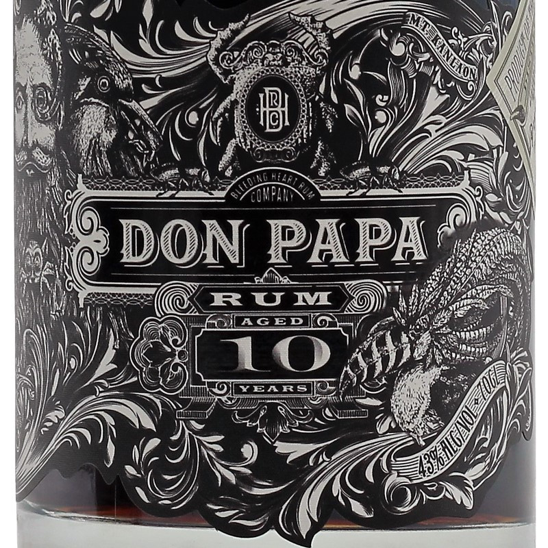 Don Papa Rum 10 Jahre 0,7 L 43% vol