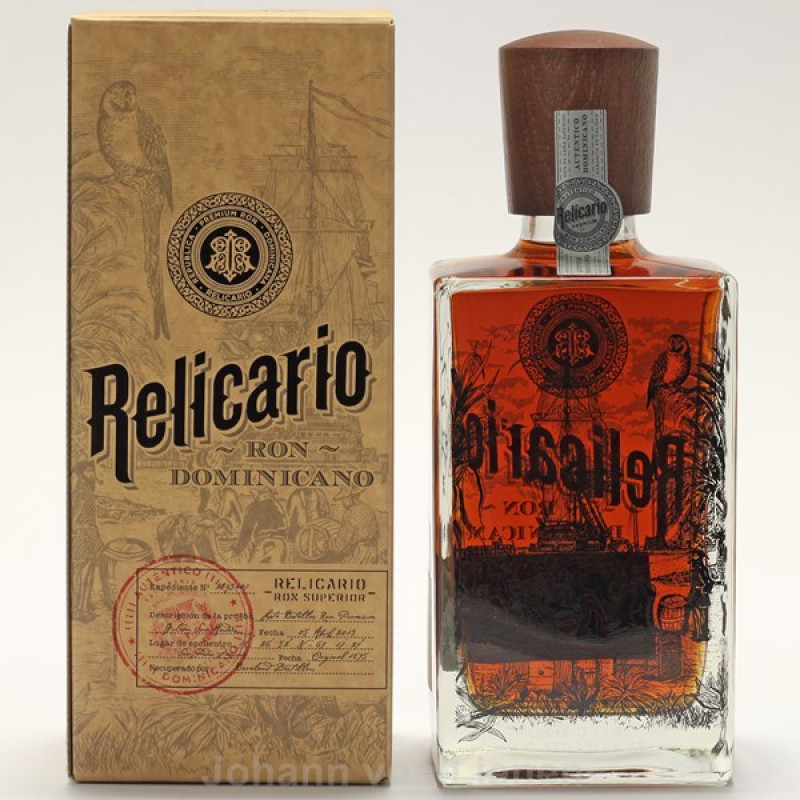 Ron Relicario Solera Superior Rum 0,7 L 40%vol