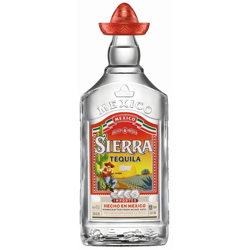 Sierra Tequila Silver 0,7 L 38% vol Sierra Tequila Silver 0,7 L 38% vol