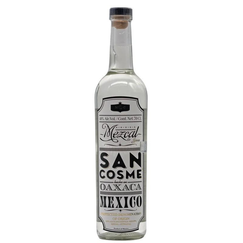 San Cosme Mezcal Blanco 0,7 L 40% vol San Cosme Mezcal Blanco 0,7 L 40% vol