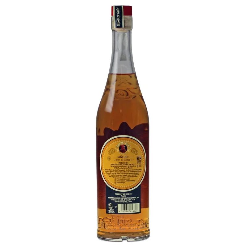 Rooster Rojo Anejo Smoked Pineapple 0,7 L 38% vol Rooster Rojo Anejo Smoked Pineapple 0,7 L 38% vol
