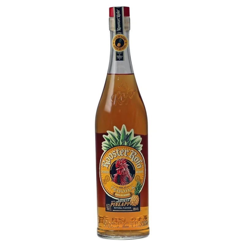 Rooster Rojo Anejo Smoked Pineapple 0,7 L 38% vol Rooster Rojo Anejo Smoked Pineapple 0,7 L 38% vol