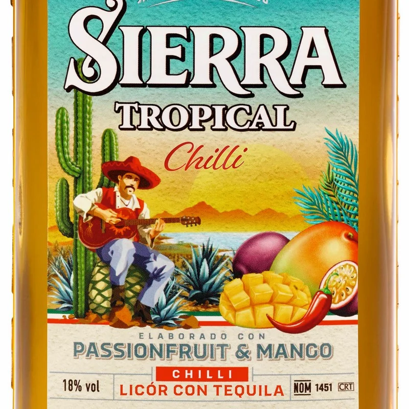 Sierra Tropical Chilli 0,7 L 18% vol Sierra Tropical Chilli 0,7 L 18% vol