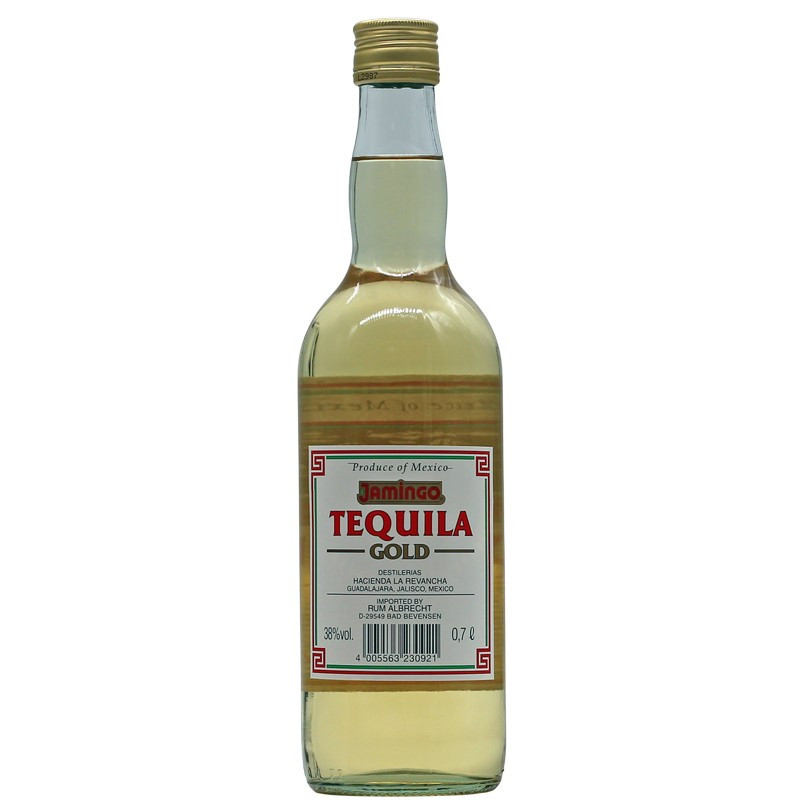 Jamingo Gold Tequila 0,7 L 38% vol