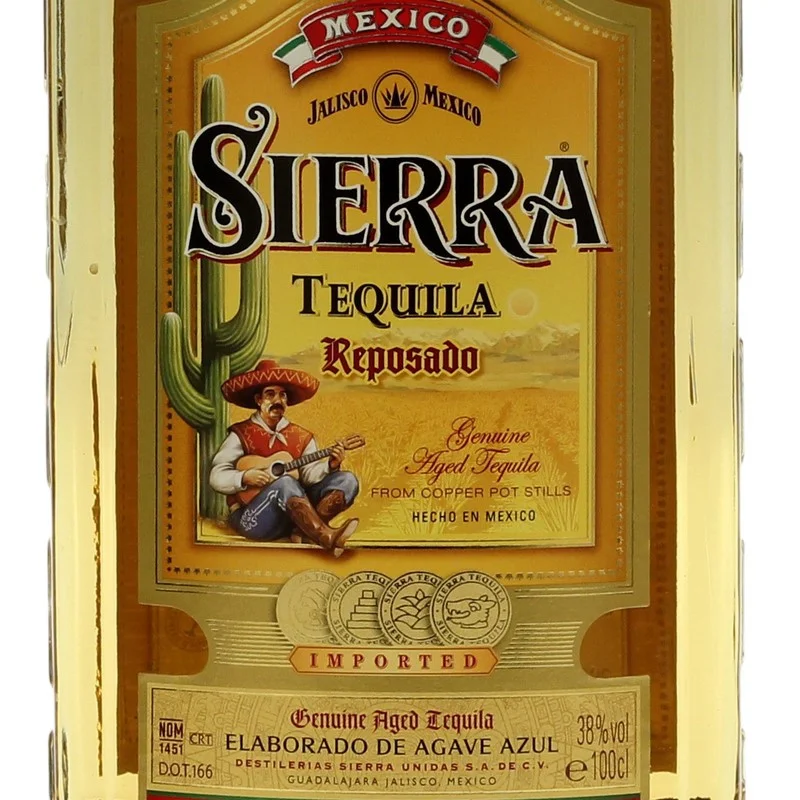 Sierra Tequila Reposado Gold 1 Liter 38% vol