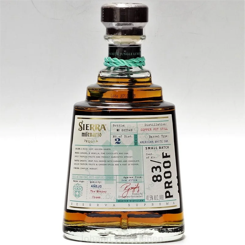 Sierra Milenario Extra Anejo Tequila 0,7 L 41,5%vol