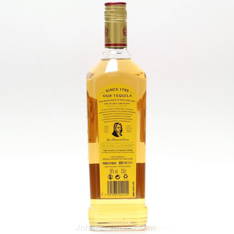 Jose Cuervo Especial Tequila Reposado Gold 1 L 38%vol Jose Cuervo Especial Tequila Reposado Gold 1 L 38%vol