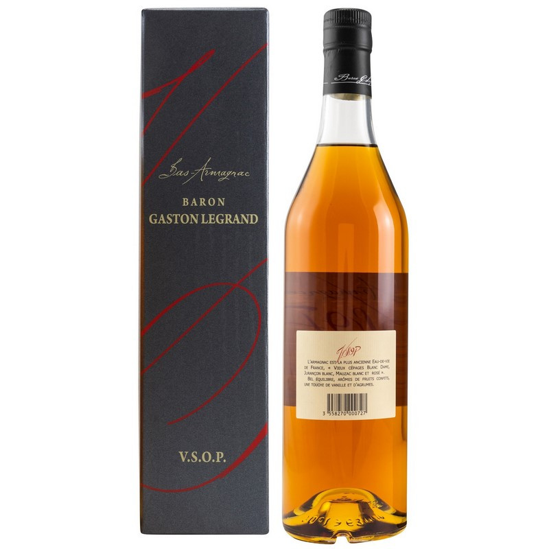 Baron Gaston Legrand BAS Armagnac VSOP 0,7 L 40% vol Baron Gaston Legrand BAS Armagnac VSOP 0,7 L 40% vol