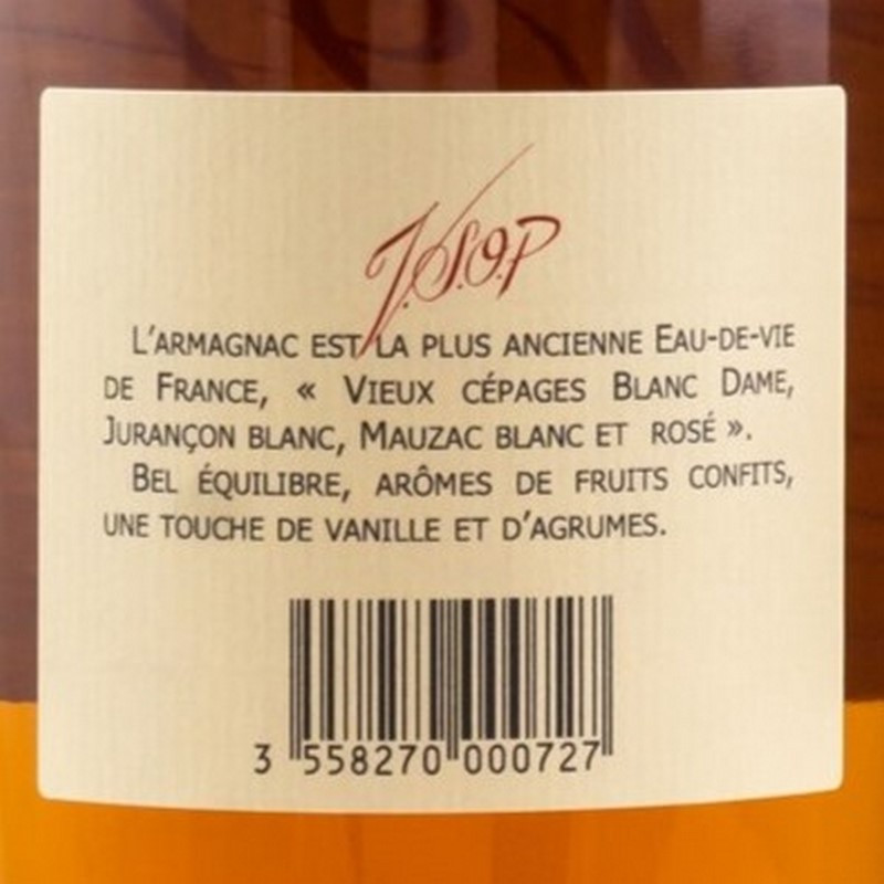 Baron Gaston Legrand BAS Armagnac VSOP 0,7 L 40% vol Baron Gaston Legrand BAS Armagnac VSOP 0,7 L 40% vol